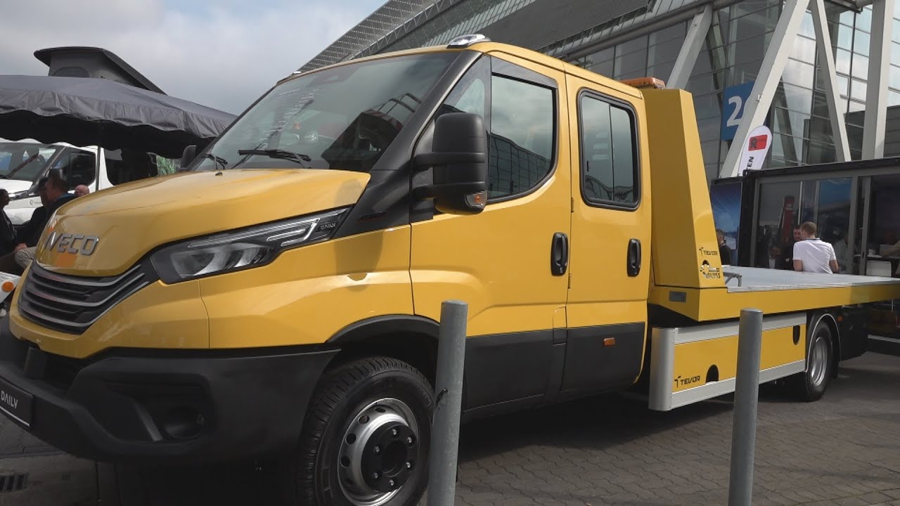 Эвакуатор Iveco Daily 70C18H D/P Double Cab (2025) Экстерьер и интерьер