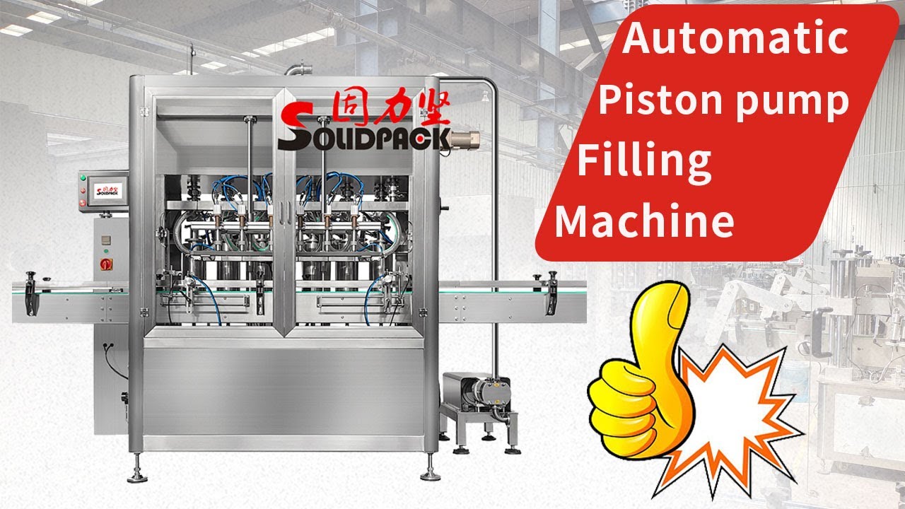Solidpack   Automatic soy bean sauce with soy filling machine