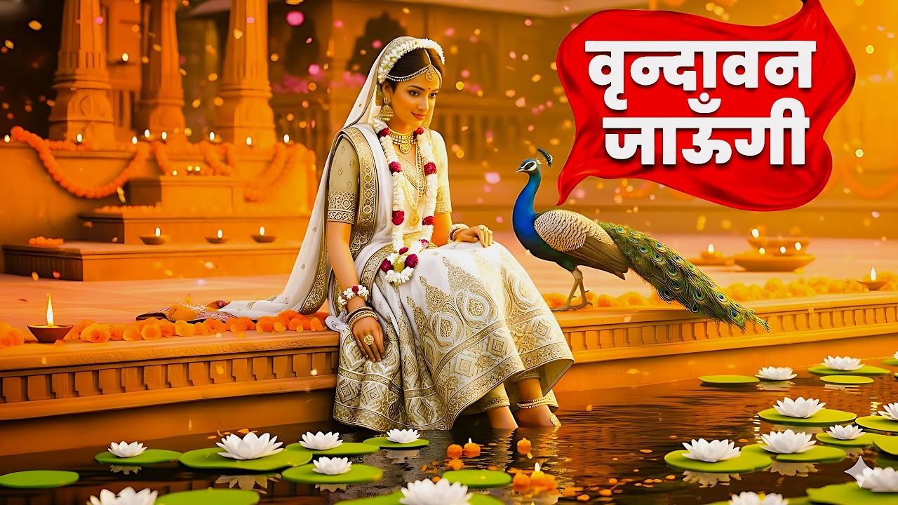 Vrindavan Jaungi | वृन्दावन जाउंगी | मेरे उठे विरह में पीर | Krishna Bhajan 2026 | #krishna #radhe