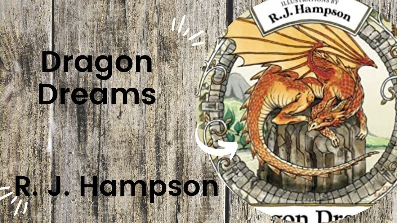 Dragon Dreams - R. J. Hampson //Adult Colouring Book Flip Through