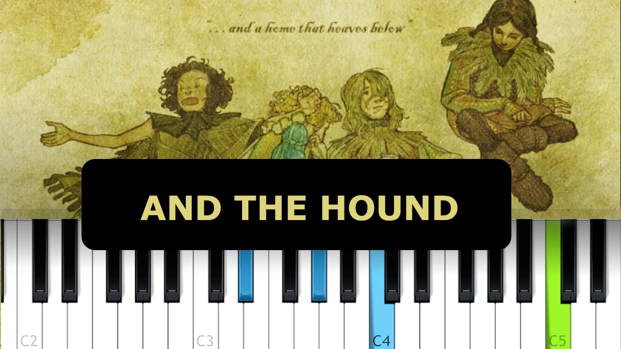Yaelokre -  And The Hound (Piano Tutorial)