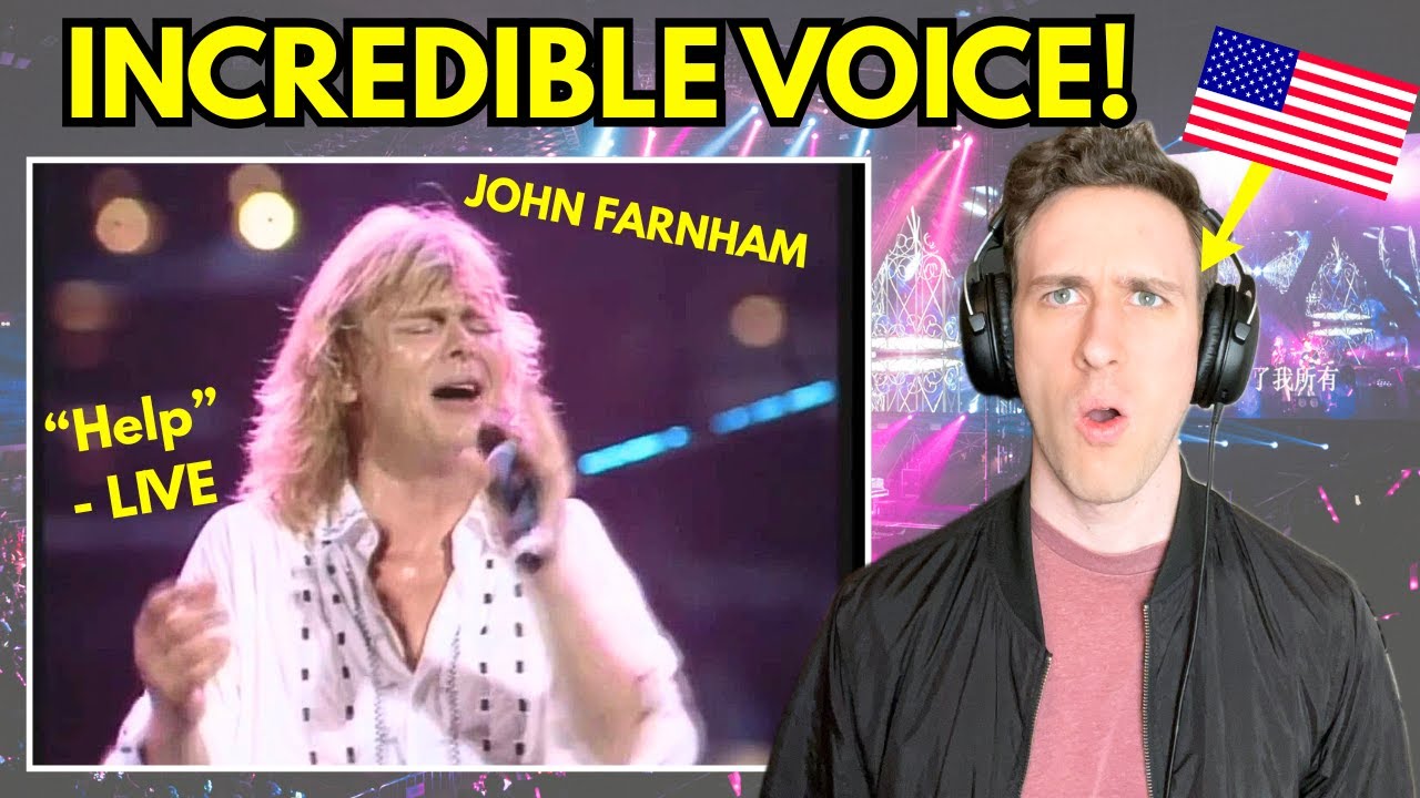 American Musician REACTS to John Farnham - 