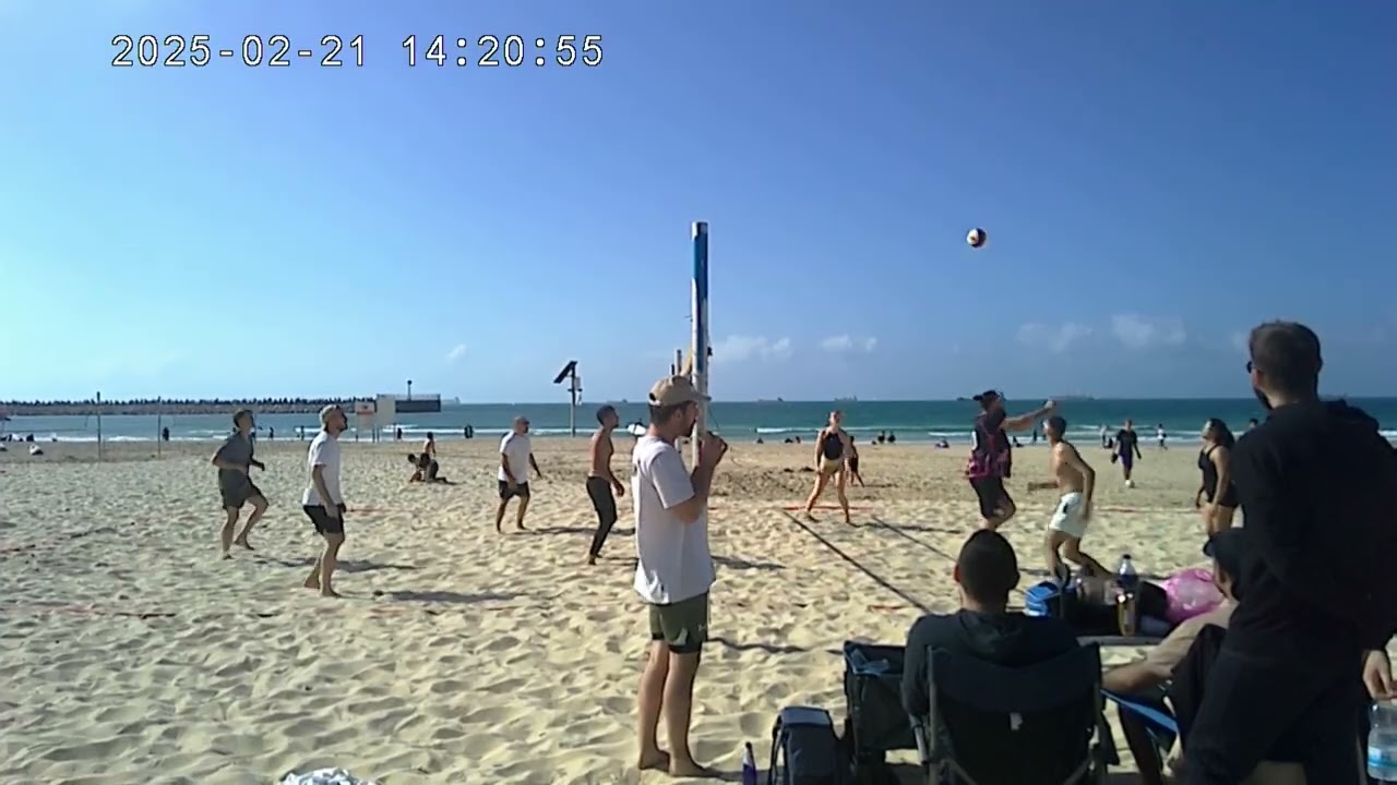 כדורעף חופים באשדוד חוף הקשתות 21/2/26 חלק 2