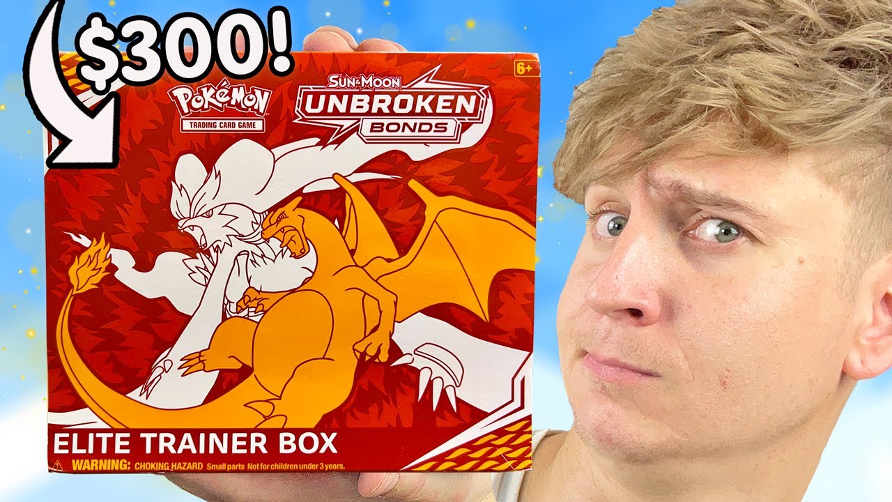 I Opened A $300 Unbroken Bonds Elite Pokemon Box...