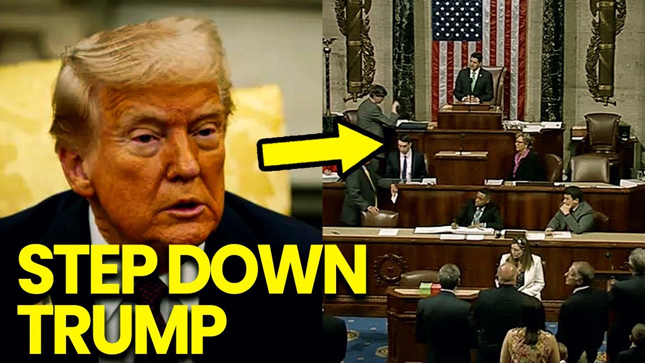 Trump Panics as Congress DEMANDS Immediate RESIGNATION