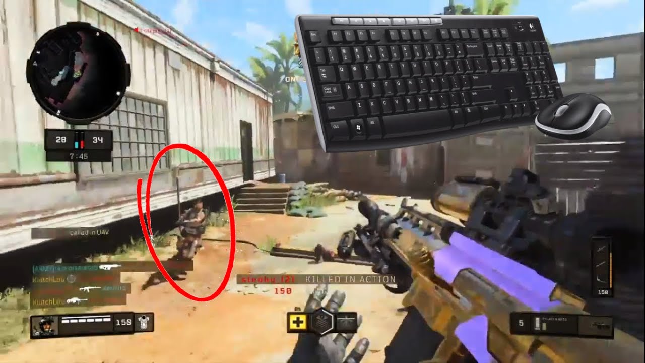 Destroying With mouse & keyboard on console - BLACK OPS 4