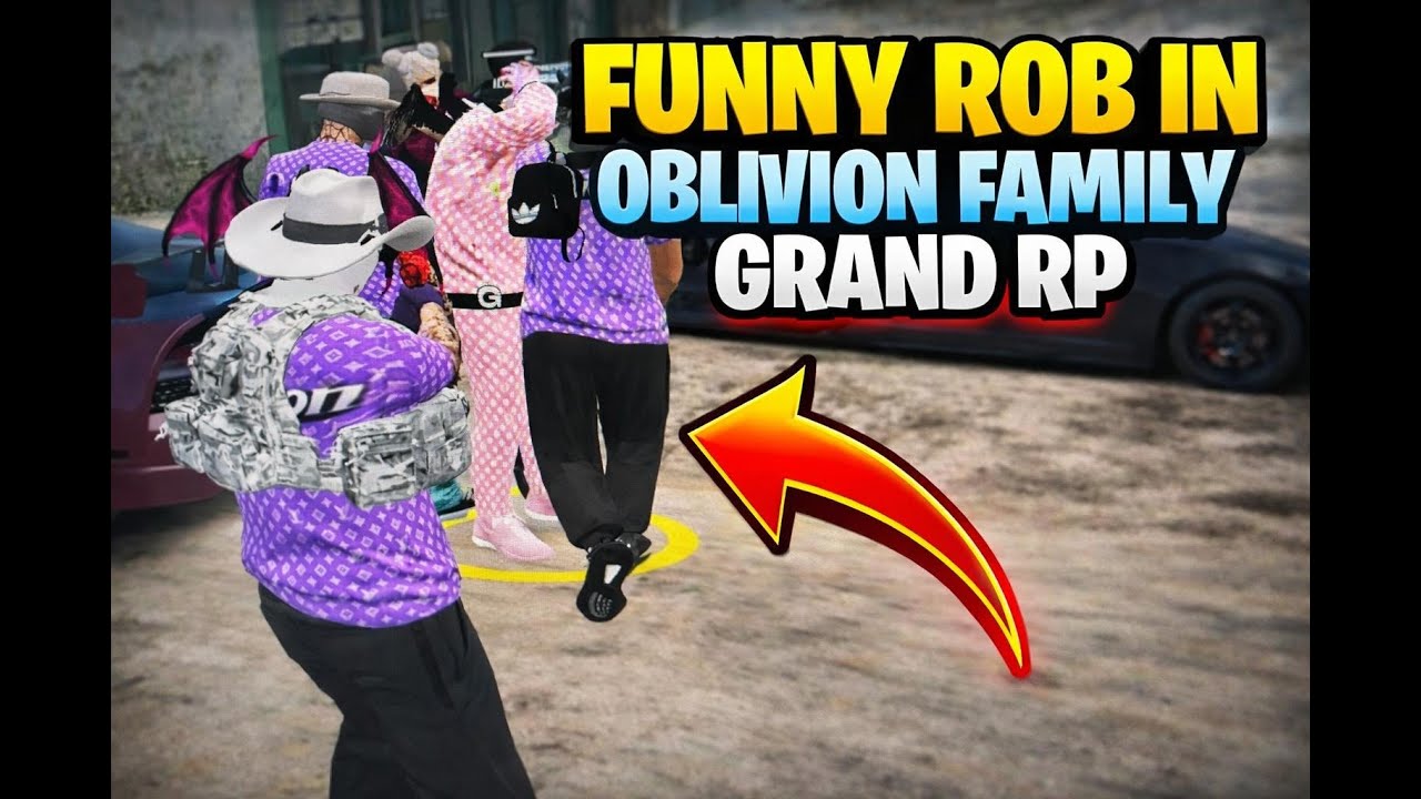 THE FUNNIEST ROB IN UNOFFICIAL FAMILY 😂 | GRAND RP