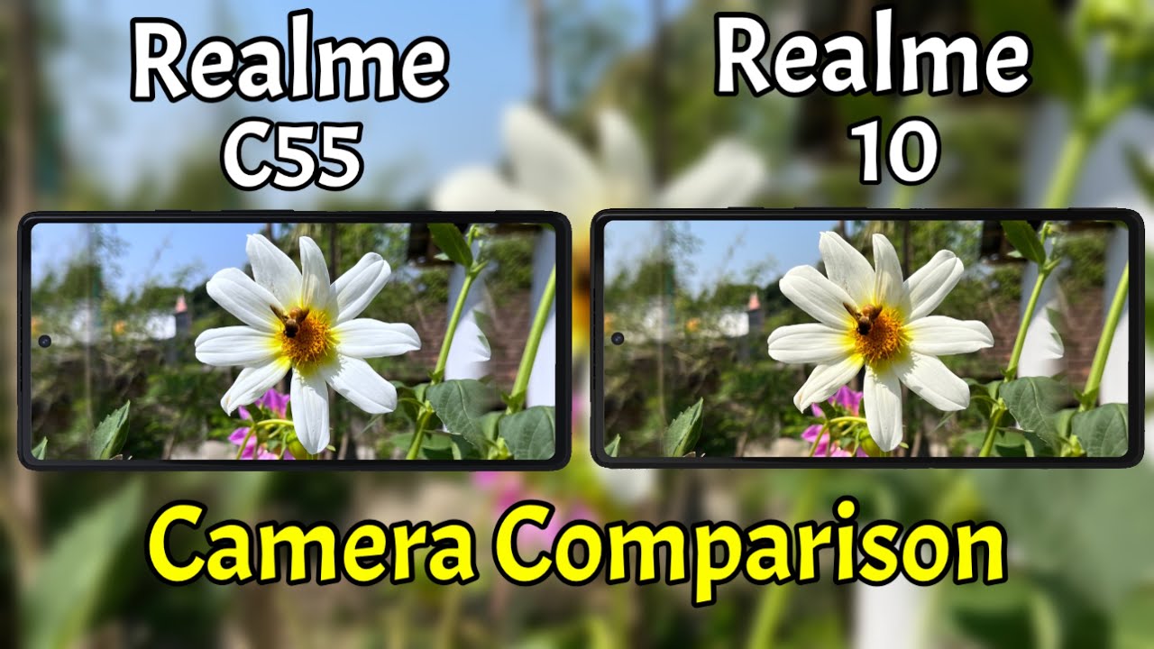 Realme C55 VS Realme 10 Camera Comparison