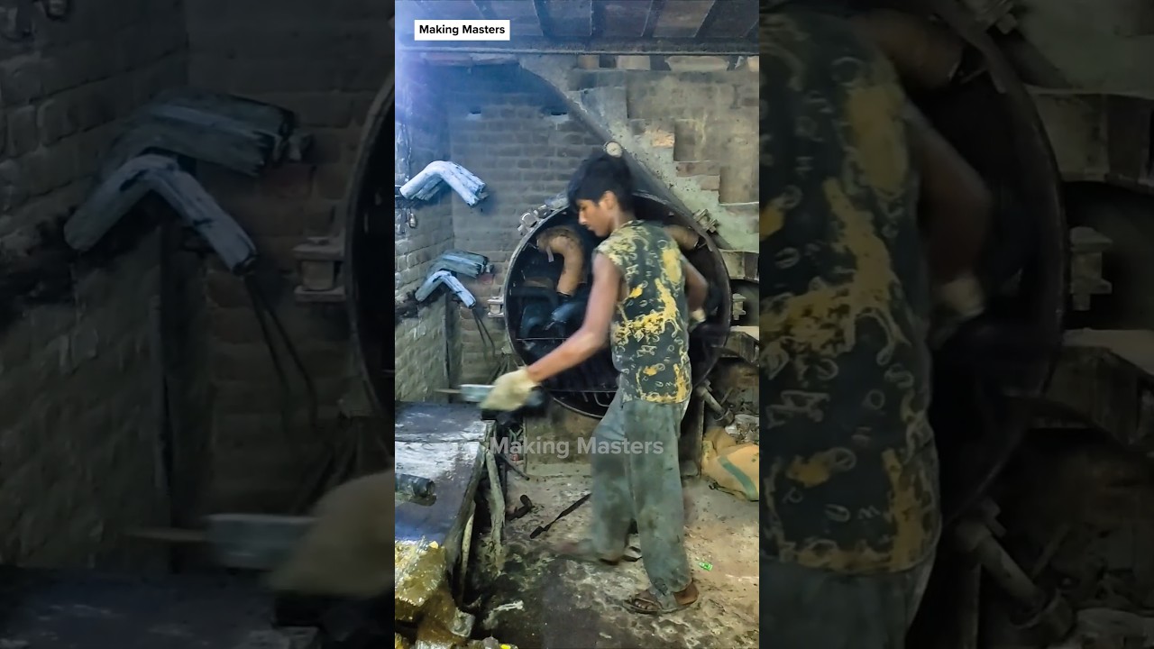 Engine Hose Pipe Manufacturing Process: Radiator Rubber Extrusion Mass Production 