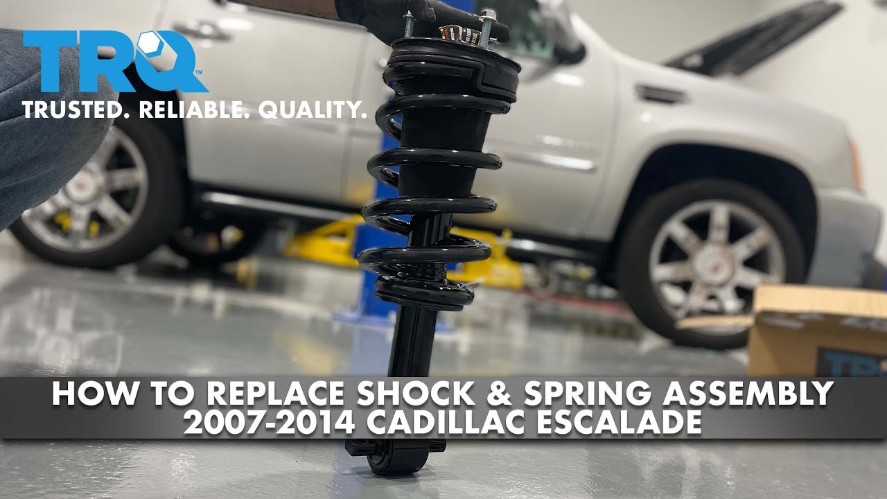 How To Replace Front Shock & Spring Assembly Assembly 2007-2014 Cadillac Escalade