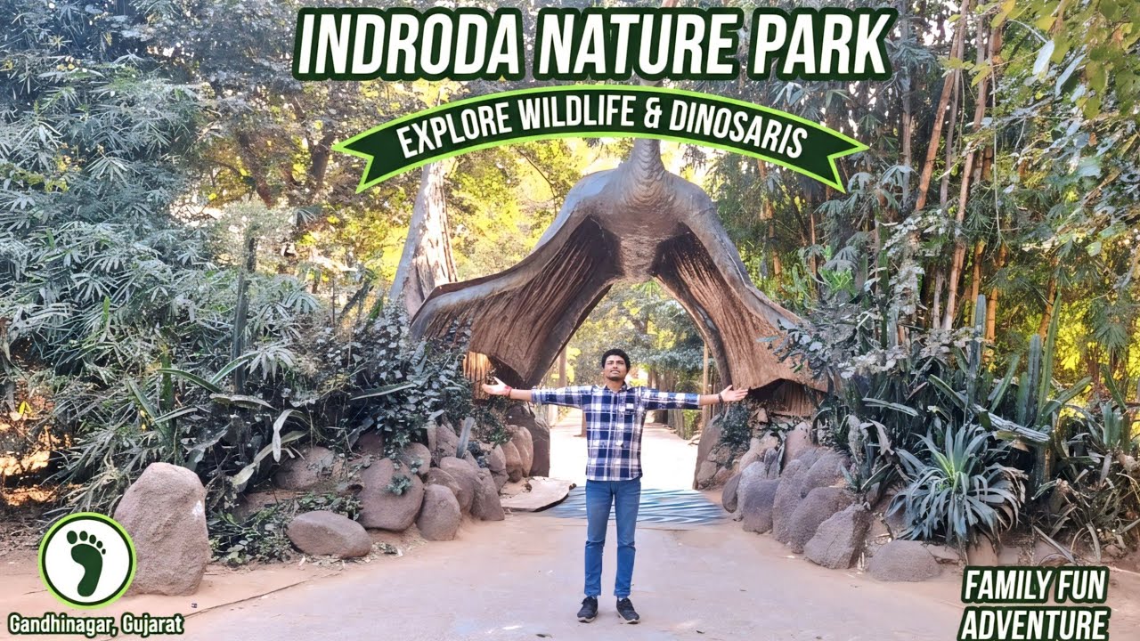 indroda nature park gandhinagar part  1🐉🦚