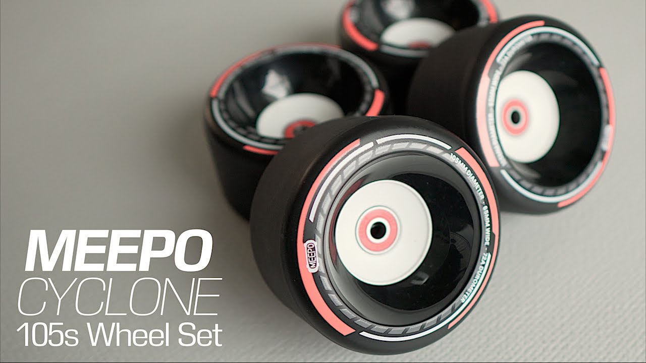 #175 [Esk8 Stuff] MEEPO CYCLONE 105s WHEELS SET / It was the MAD wheel, but made by Meepo