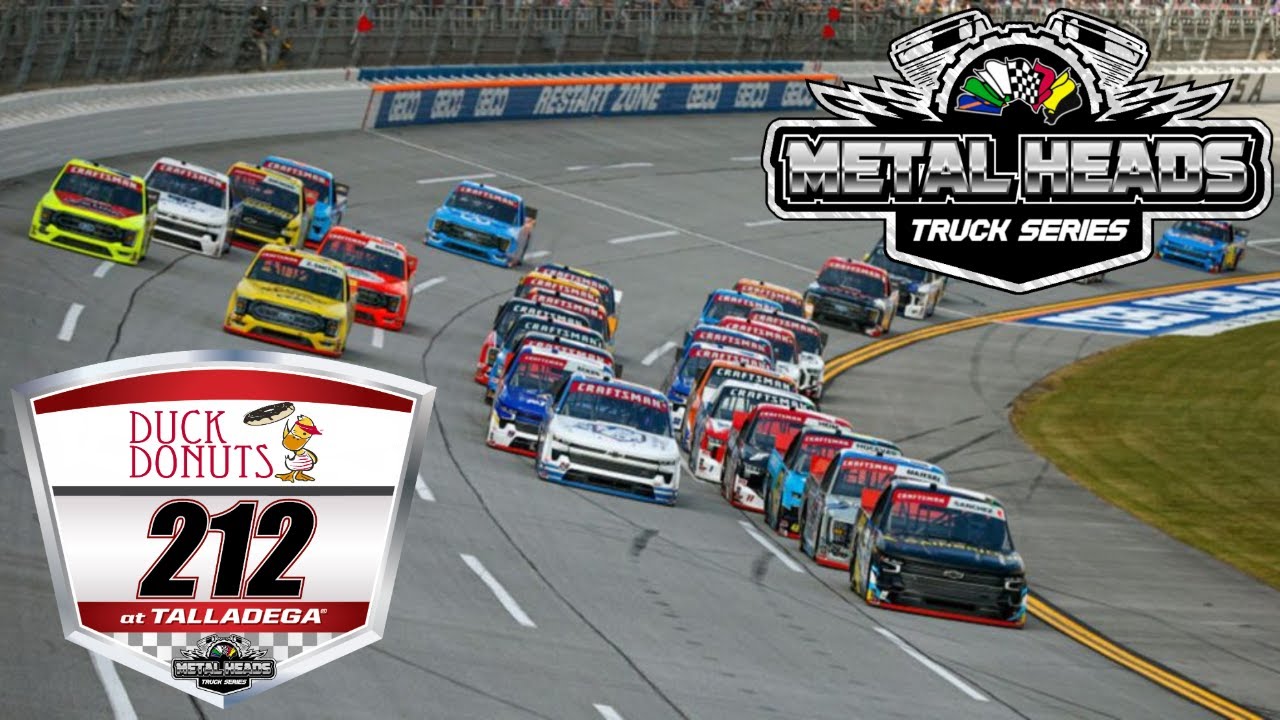NASCAR Trucks live from Talladega Super Speedway!