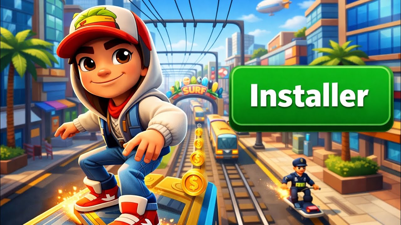 TUTO COMMENT INSTALLER SUBWAY SURFER 2 ( CITY )