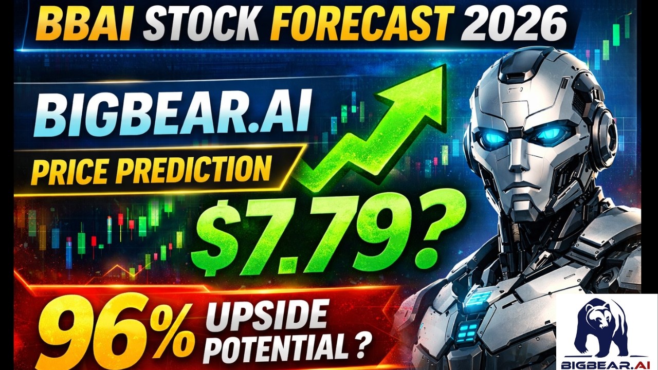 BBAI Stock Forecast 2026: BigBear.ai Price Prediction & 96% Upside Potential?