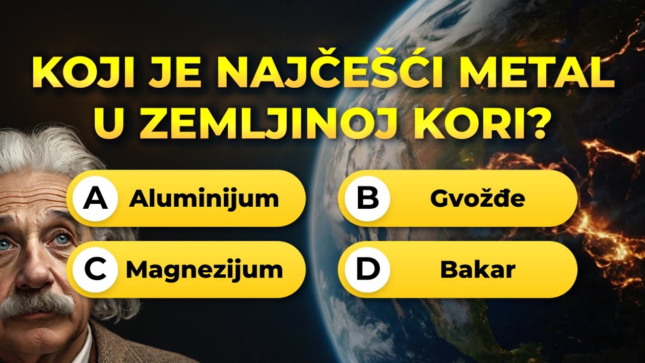 Kviz iz Nauke i Tehnologije od 20 Pitanja 🔬🚀 | Testiraj Svoje Znanje! 🤓