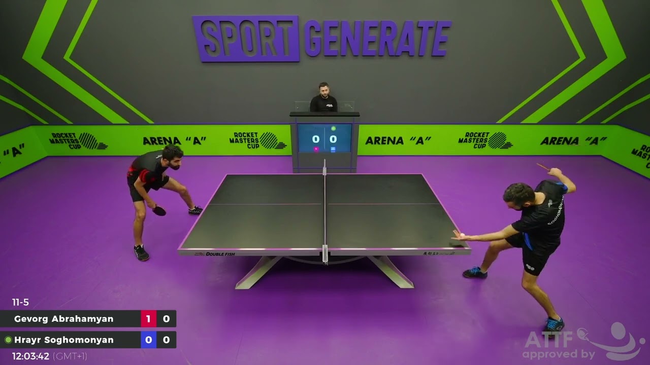 Table Tennis | G.Abrahamyan - H.Soghomonyan | 22.01.2026 12:00 (CET) | RMC 34309124