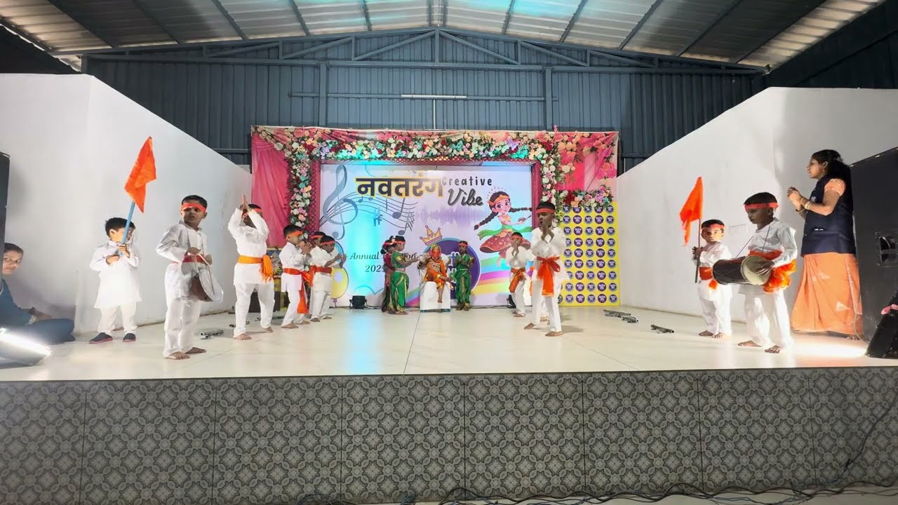 Morya Morya 🙏 | Ganesh Vandana by Creative Kids Pre-School, Mouje Vadgaon | Annual Function 2025-26