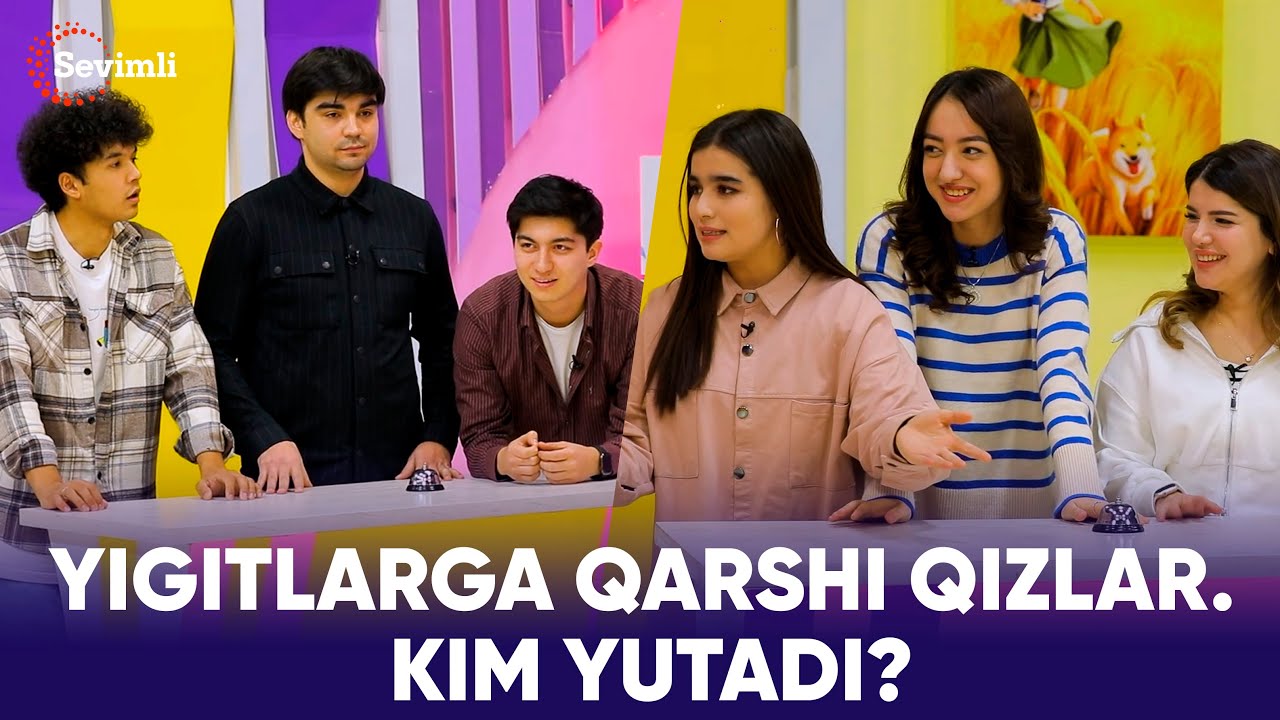 BIRGALIKDA - YIGITLARGA QARSHI QIZLAR. KIM YUTADI?