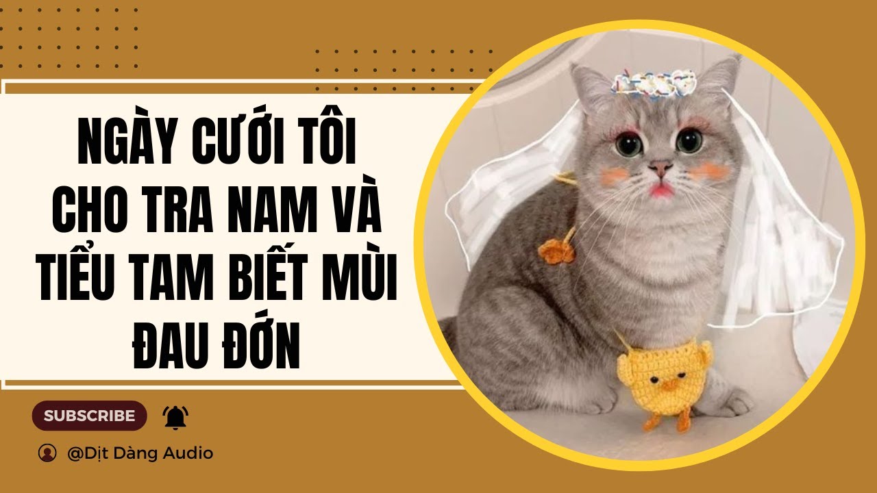 [TRUYỆN AUDIO] Ngày Cưới Tôi Cho Tra Nam Và Tiểu Tam Biết Mùi Đau Đớn | Dịt Dàng Audio