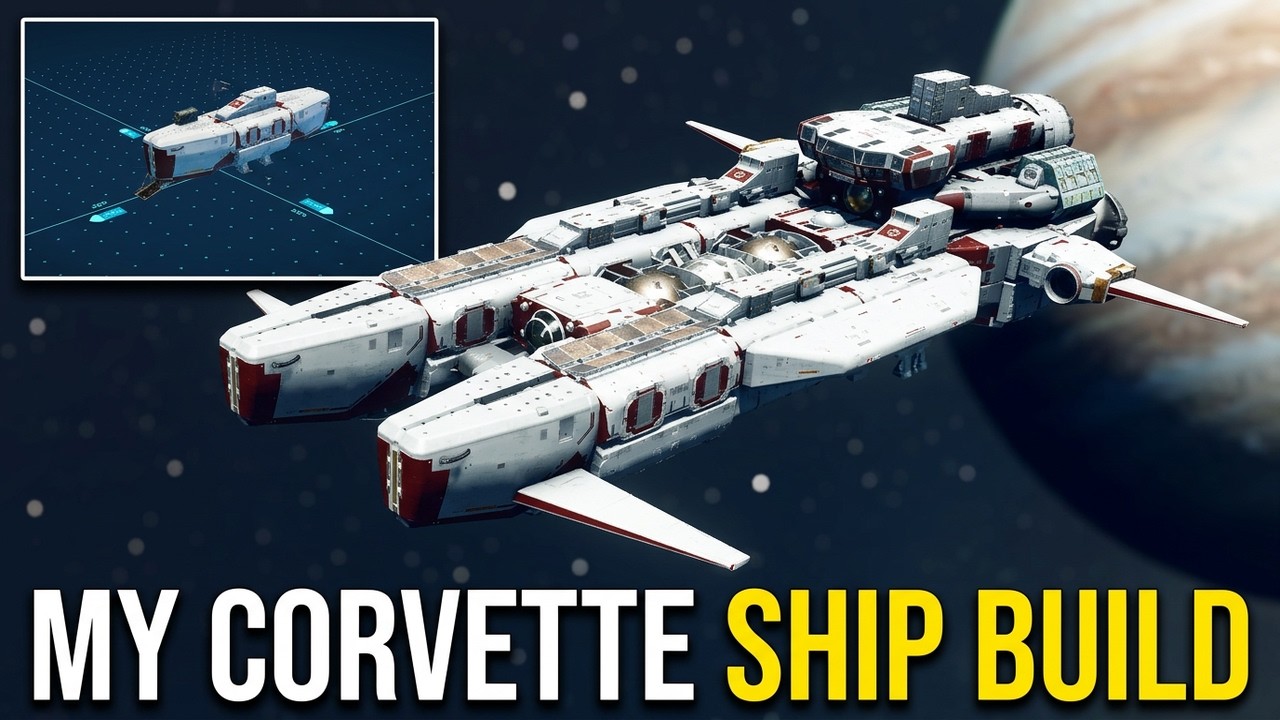 Achieve Your Dream Starfield Corvette Ship Build