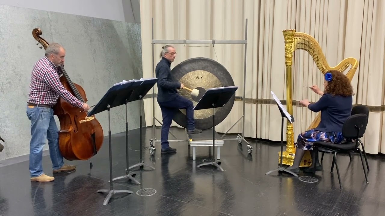 Scelsi, Giacinto - Okanagon (short rehearsal)