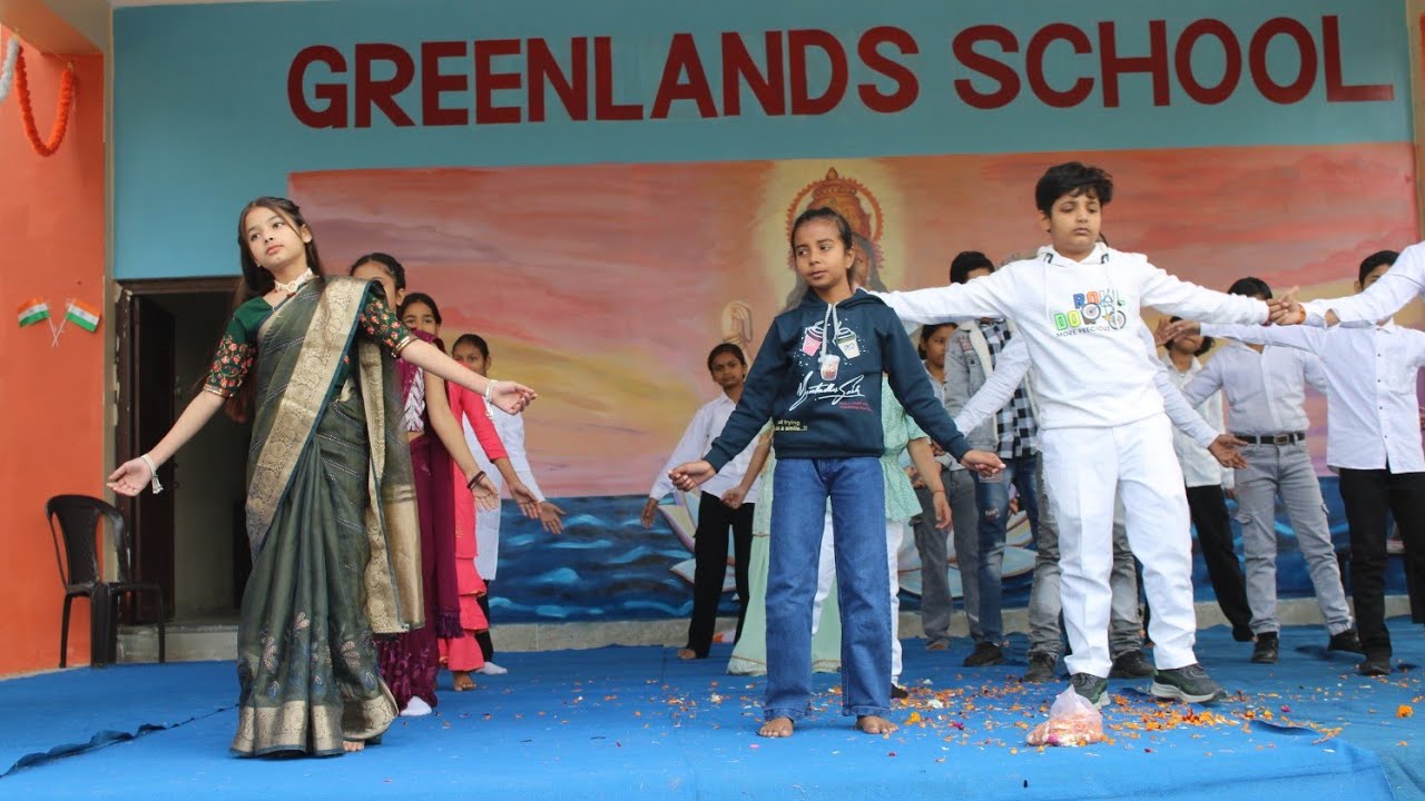 A Wonderful Play🇮🇳|Class Fifth Students Performance🎯|Greenlands School 