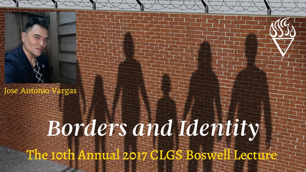 CLGS 2017 Boswell Lecture: Jose Antonio Vargas: 