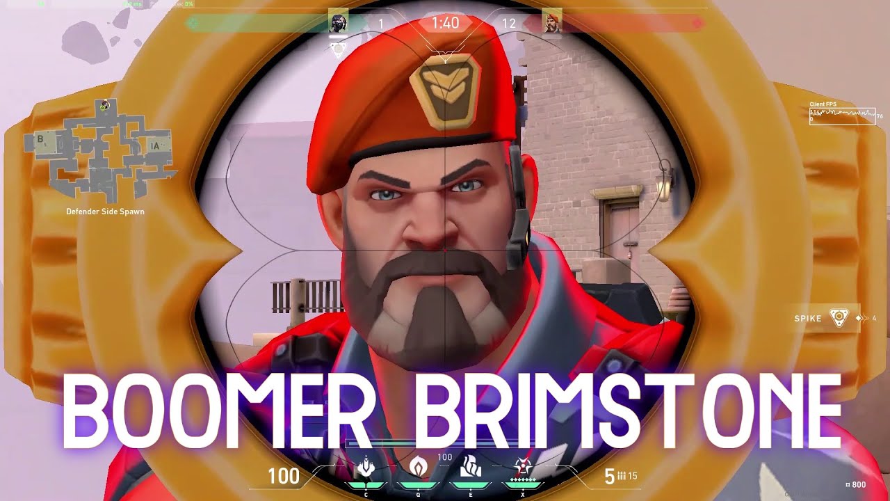 BRIMSTONE GETTING ROASTED BY AGENTS VOICELINES IN VALORANT