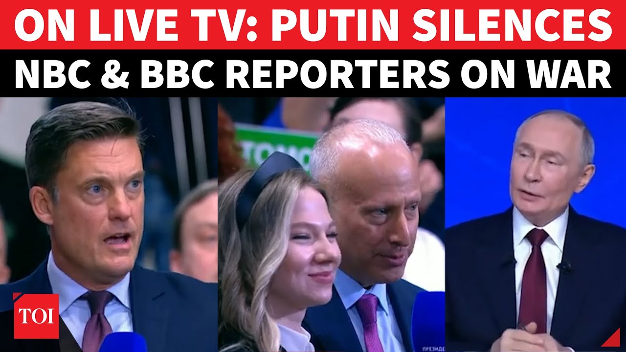 'Russia DIDN'T START War': Putin Takes NATO To Cleaners, Shuts NBC, BBC Journos On Kremlin's Future