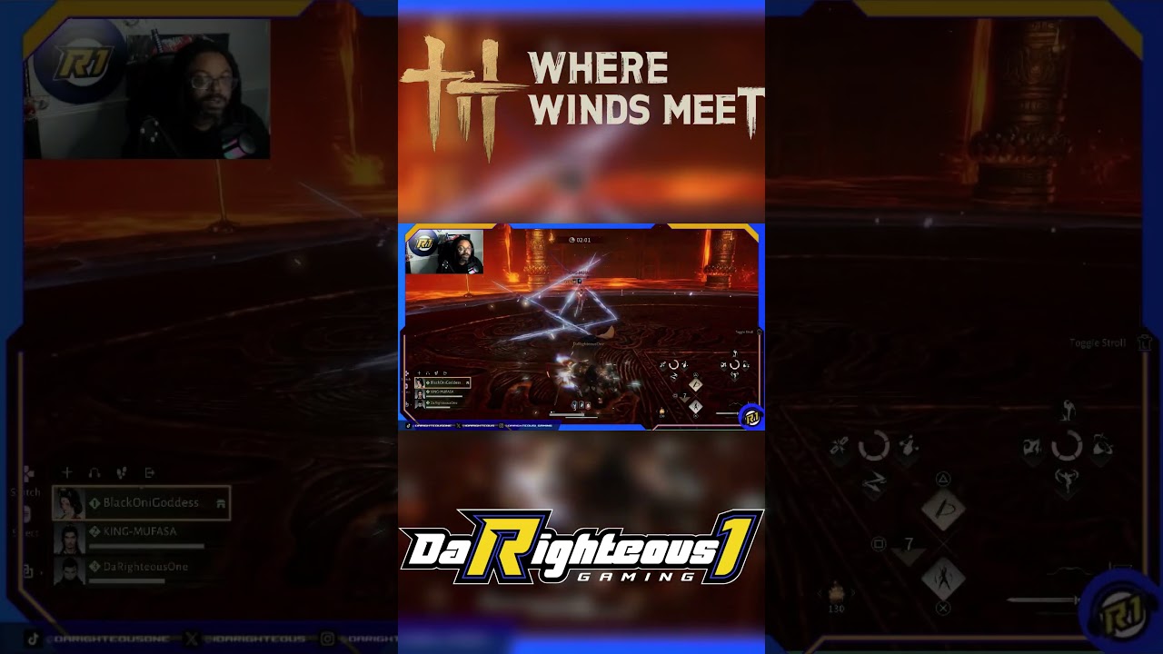 Я хотел дыма... И я его получил!!! #darighteous1gaming #wherewindsmeet