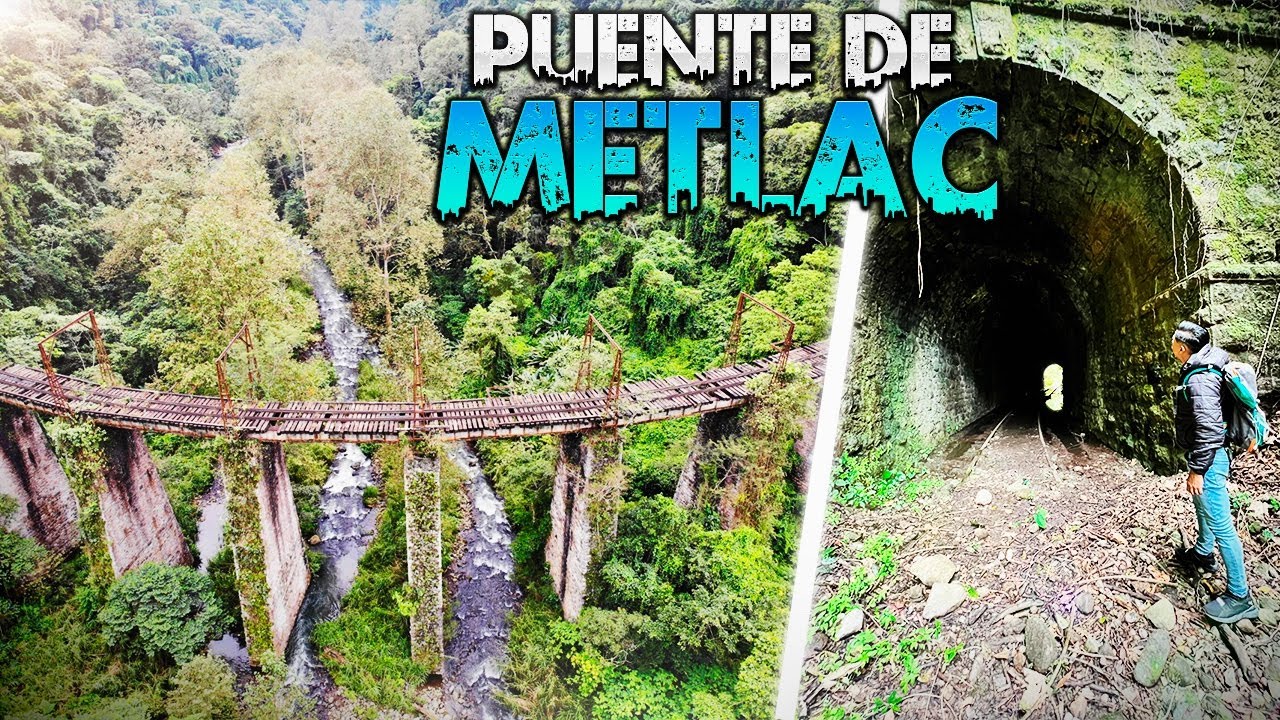 EXPLORÉ  las VIAS ABANDONADAS del PUENTE DE METLAC | IamSerch