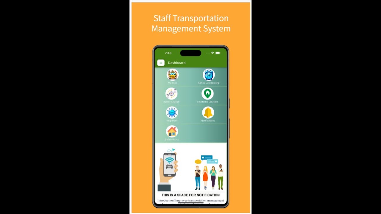 Employee Transport Management System - Easy ETS Employee Rider App - Roster Change