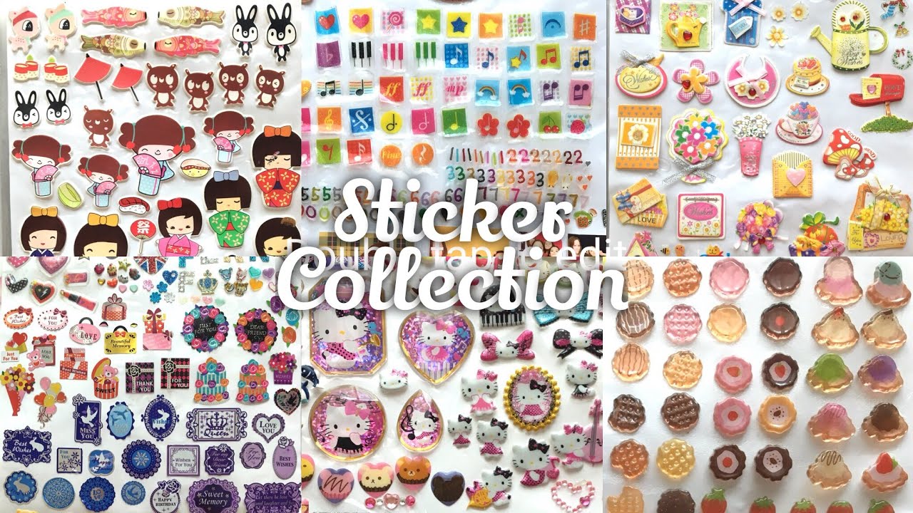 STICKER COLLECTION BOOK! (#1)