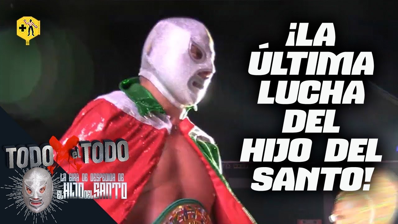EL HIJO DEL SANTO se despide de la lucha libre mexicana  ¡Así llega al Palacio de los Deportes!