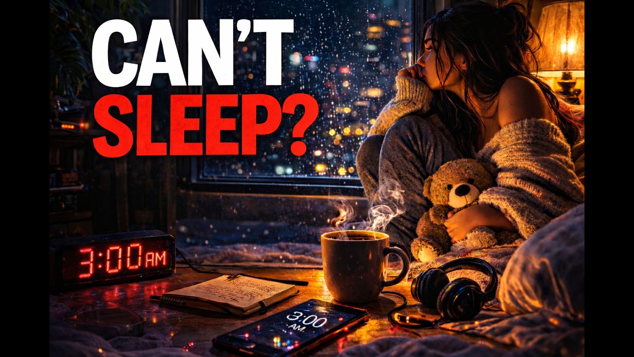 Can't Sleep? Lofi for Overthinking Nights 🌙 2 Hour Late Night Lofi Mix