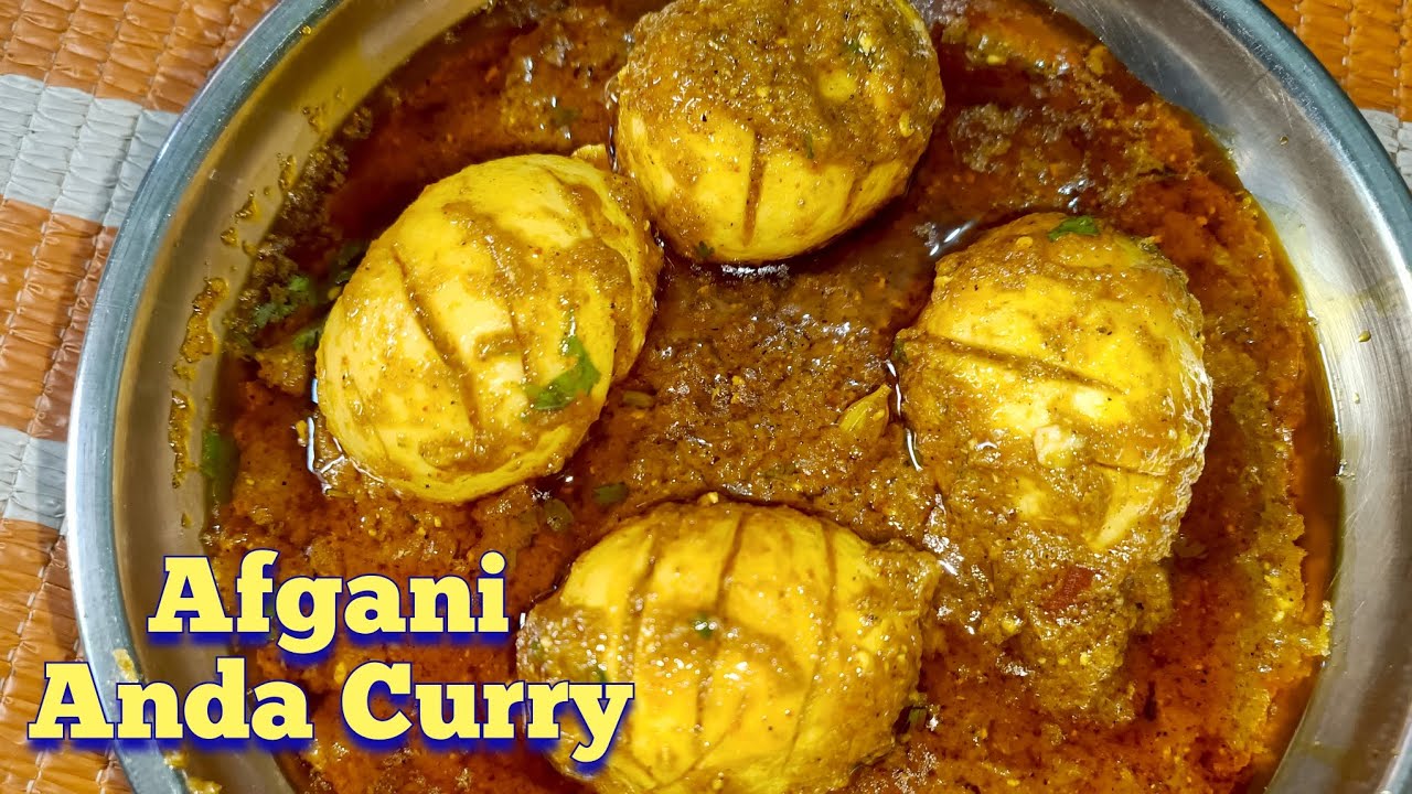 अफगाणी अंडा करी रेसीपी | Afgani Anda Curry recipe | Recipe House 🏡