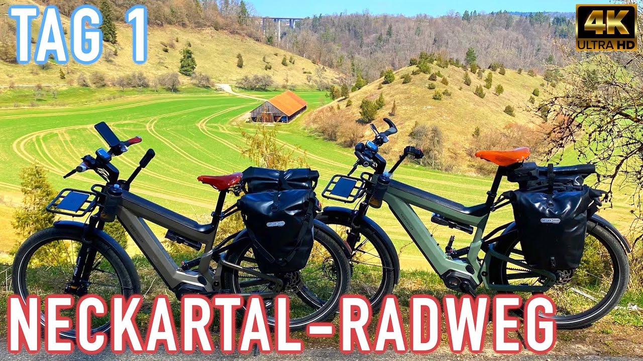 Radreise Neckartal-Radweg, Tag 1 von 3, Quelle bis Horb am Neckar