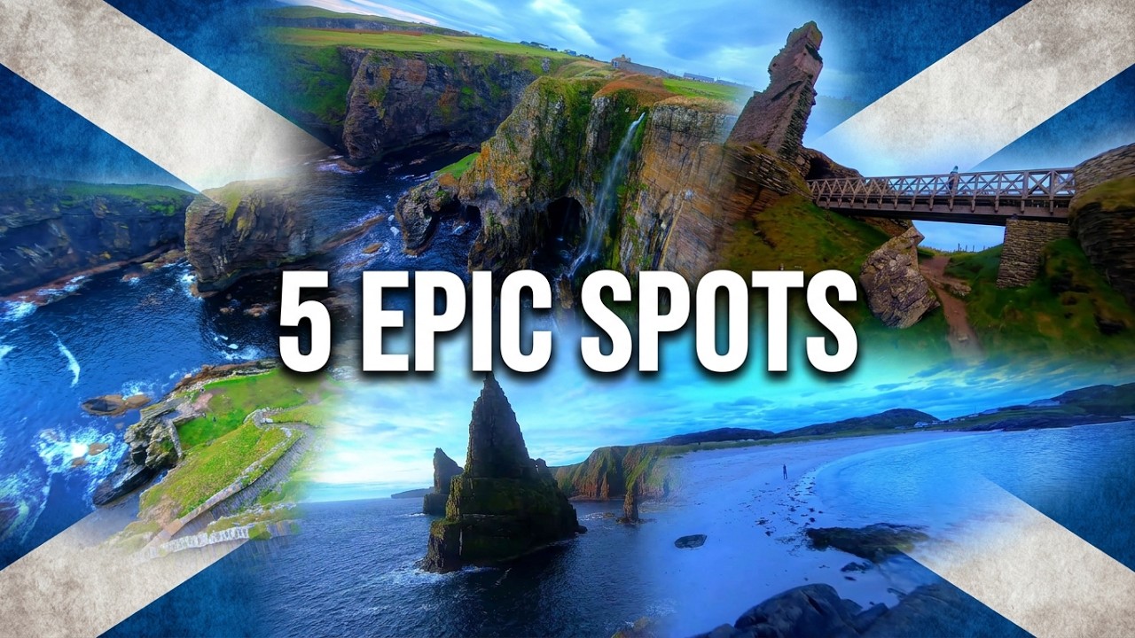 5 Epic FPV Drone Spots on Scotland’s North Coast 500 | Cinematic 4K Views | FloFPV