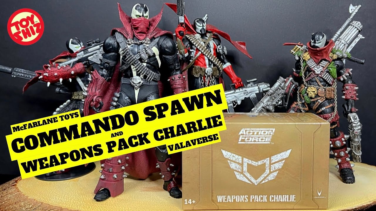 2022 MK 11 COMMANDO SPAWN + ACTION FORCE WEAPONS PACK CHARLIE |  McFarlane Toys | Valaverse