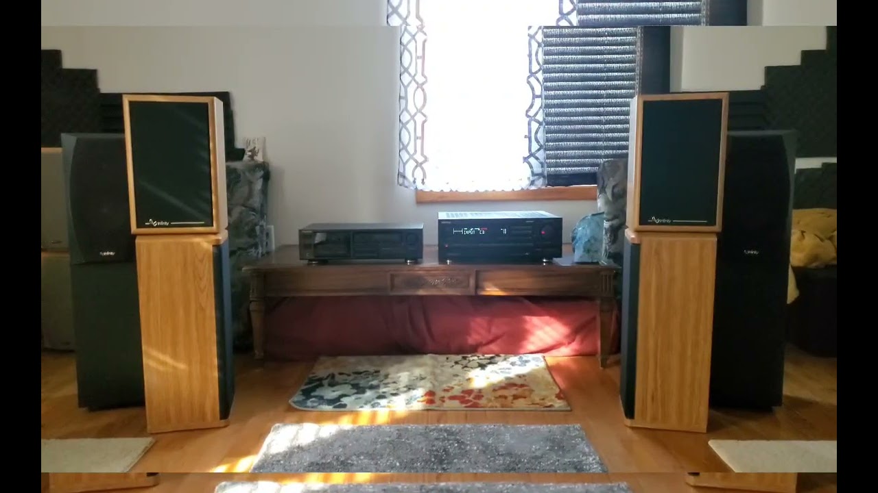 Braced Infinity RS-225 bookshelf speakers, Bounds - Ascend