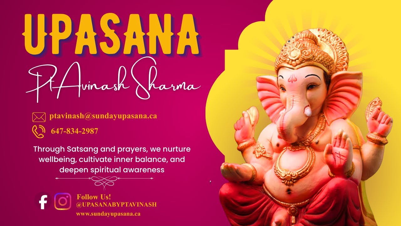 Sunday Upasana by Pt.Avinash Sharma  8 March 2026