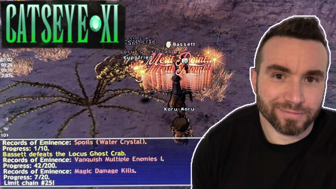 Crab Cleaving for HUGE EXP Chains on CatseyeXI &ndash; BLU Leveling Method!