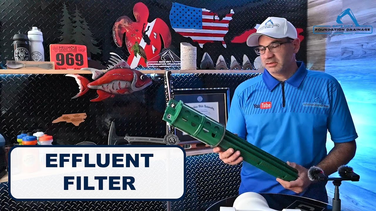 Septic Tank Effluent Filter Cleaning - lid risers are very helpful