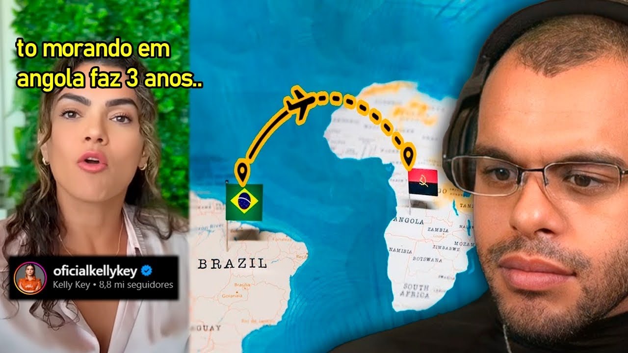 PQ TANTOS BRASILEIROS ESTÃO INDO MORAR EM ANGOLA? - Maicon react