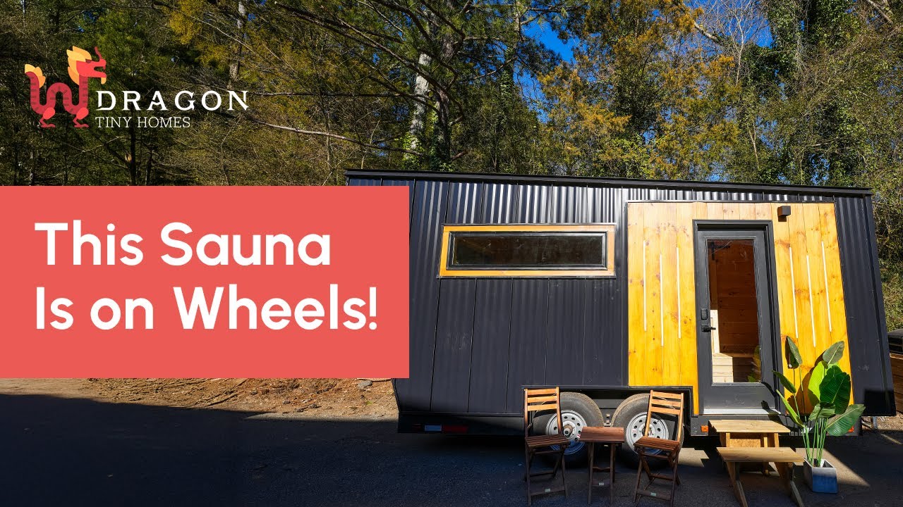 Inside Our Custom Sauna Tiny Home | Our Coolest Custom Build Yet