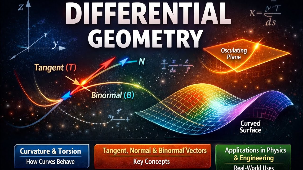 Differential geometry, msc 1sem.,long question answer#exampreparation #mscmaths #maths #viral #trend