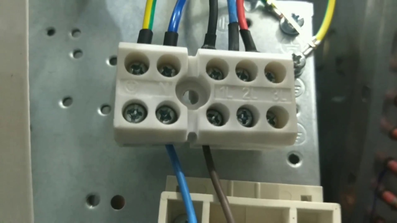 Ligação elétrica  de ar condicionado split consul
