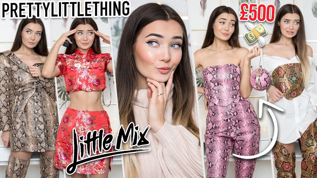 Я ПОТРАТИЛ 500 ФУНТОВ НА LITTLE MIX X PRETTY LITTLE THING...