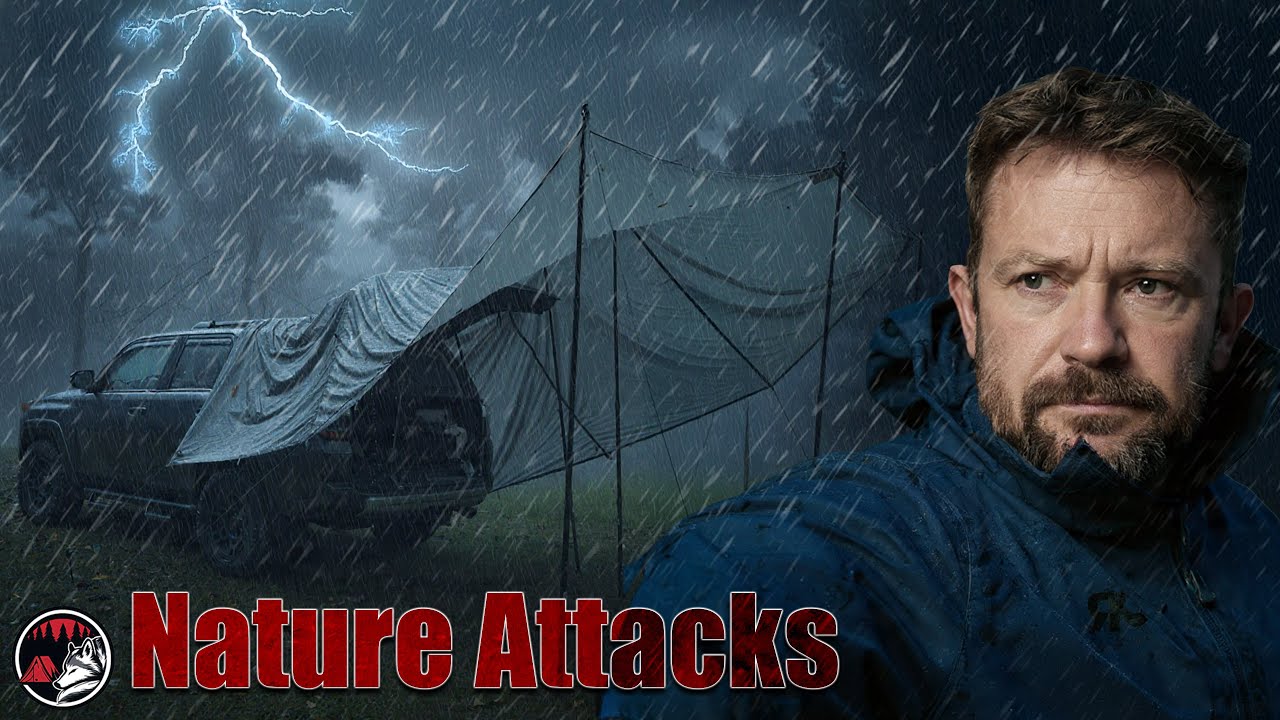 Rain, Wind, and Lightning : Camping in a Violent Storm